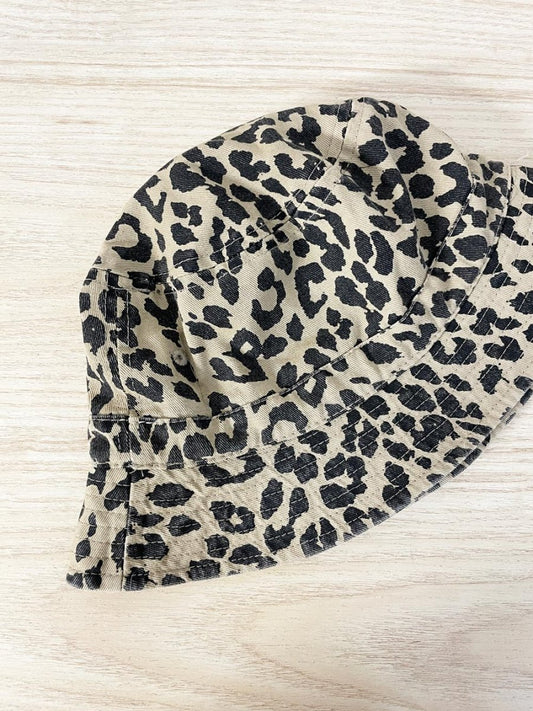 david and young animal print bucket hat - good market thrift store