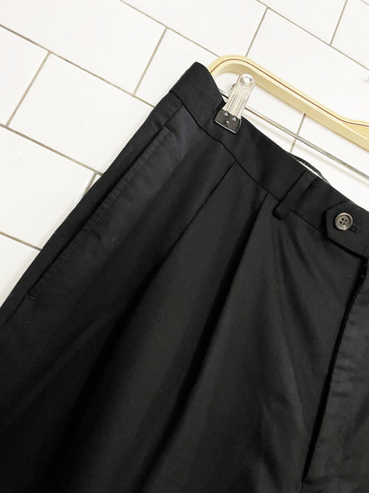 lauren ralph lauren 120s wool-cashmere pleated trousers