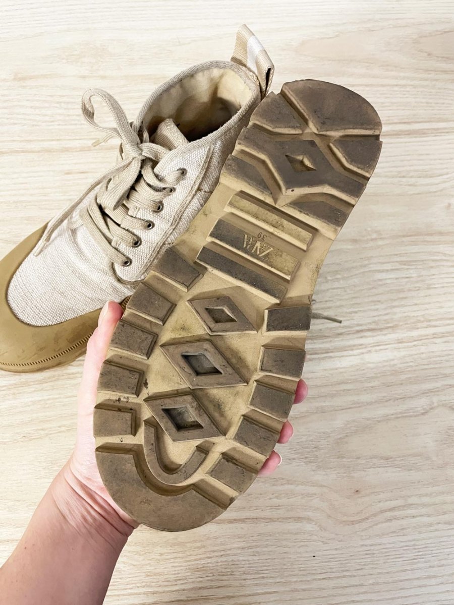 zara safari hiker sneaker boot - good market thrift store