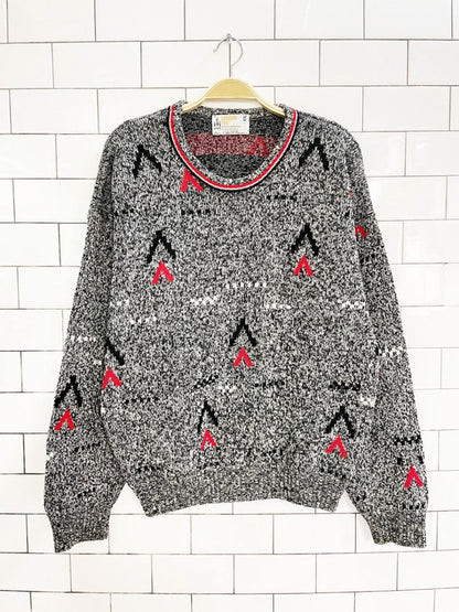 vintage london fog wool - blend dad sweater - good market thrift store