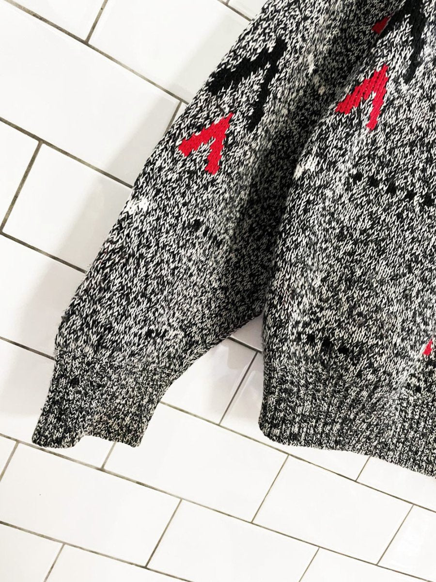 vintage london fog wool - blend dad sweater - good market thrift store