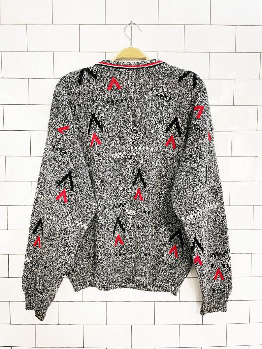 vintage london fog wool - blend dad sweater - good market thrift store