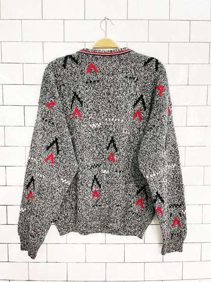 vintage london fog wool - blend dad sweater - good market thrift store