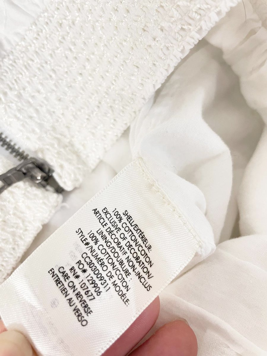 alice + olivia reise eyelet tiered maxi skirt - good market thrift store