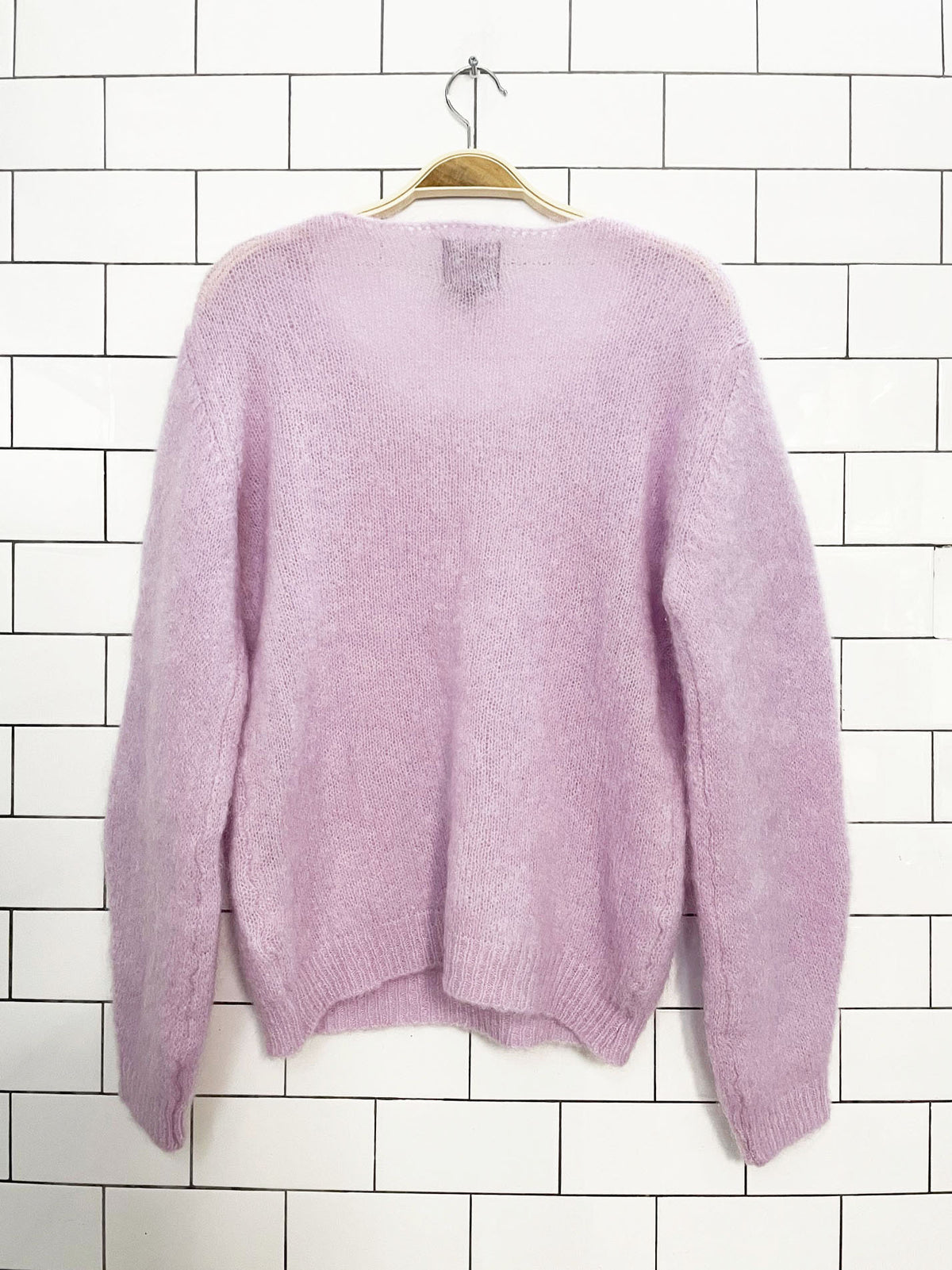 noos mohair-wool knit sweater | made in italy
