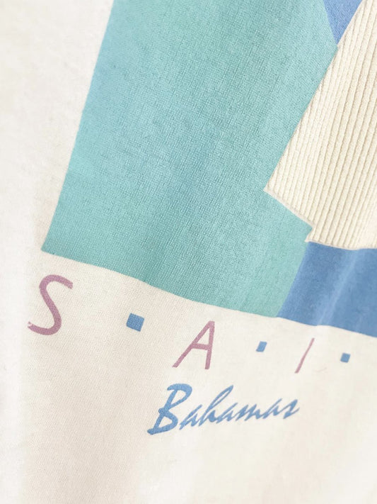 vintage 90s SAIL barbados graphic tee | TSF - good market thrift store