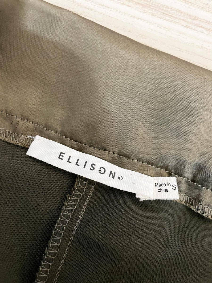 ellison satin trouser joggers - good market thrift store