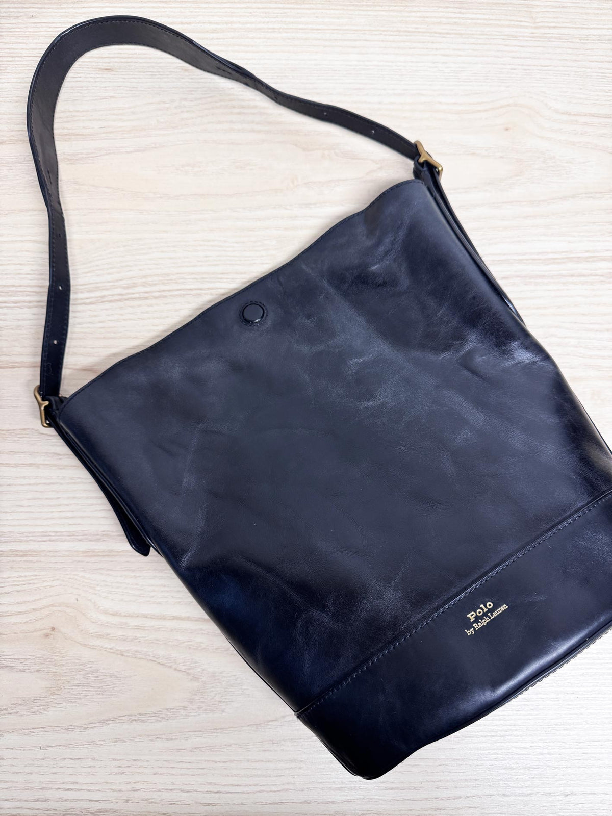 polo ralph lauren 2026 bellport leather bucket bag