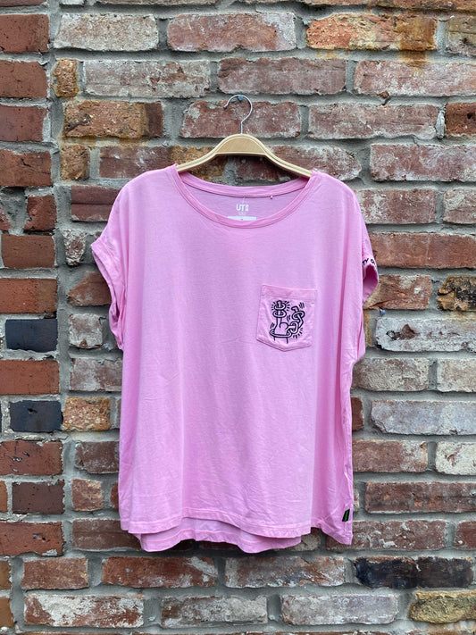uniqlo x keith haring party of life tee