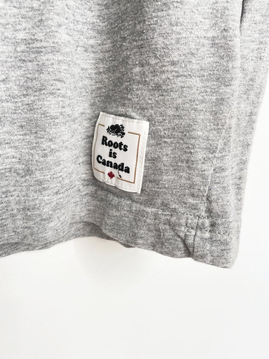 roots canada pride rainbow maples graphic tee - good market thrift store