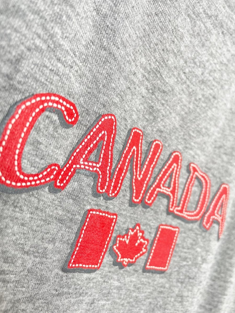 vintage 90s r&r sport canada day baby rib tee - good market thrift store