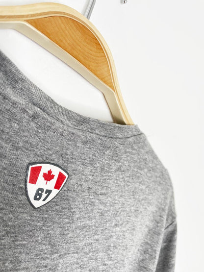 vintage 90s r&r sport canada day baby rib tee - good market thrift store