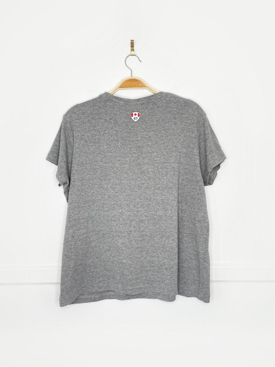 vintage 90s r&r sport canada day baby rib tee - good market thrift store