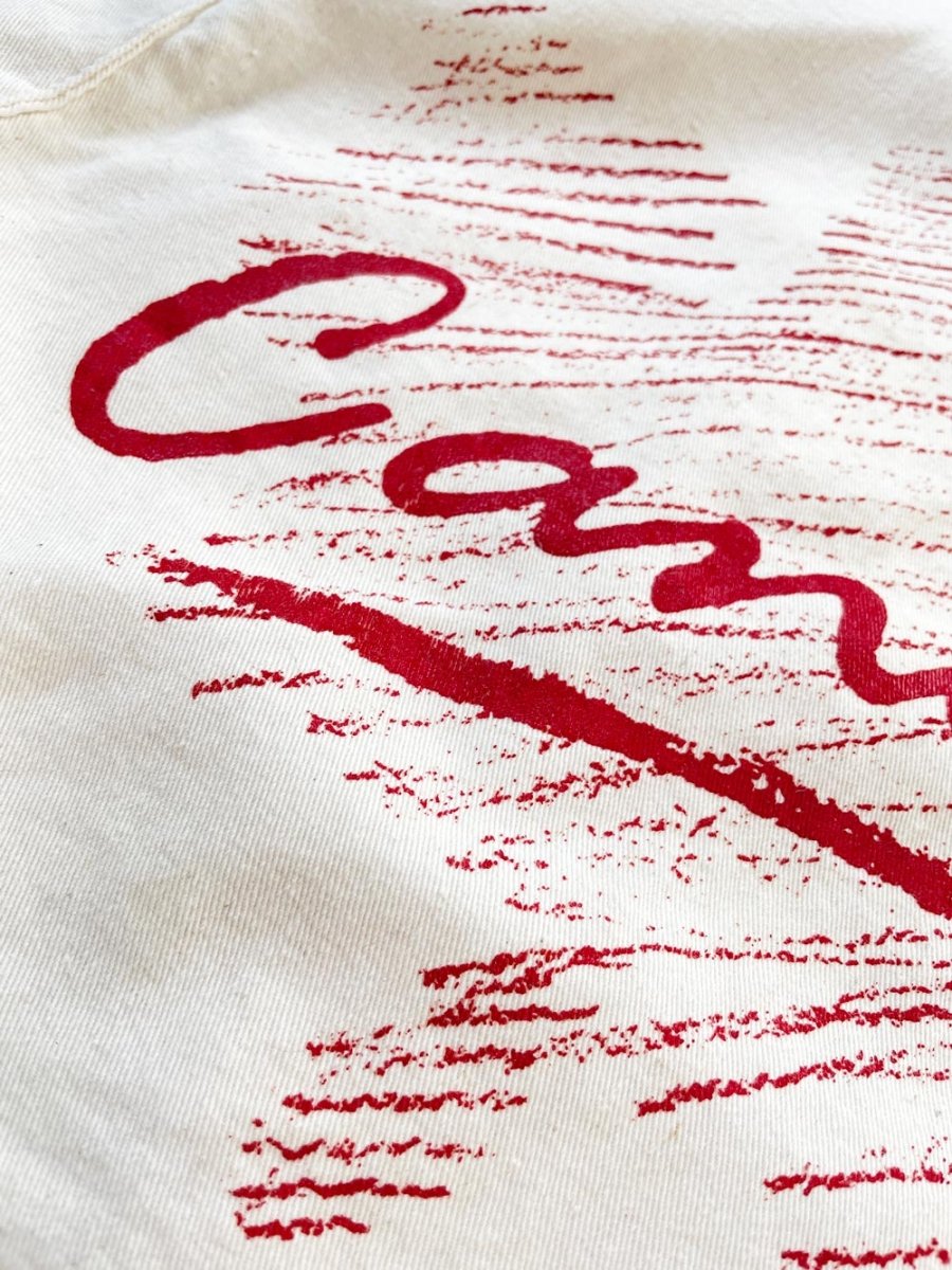 vintage 90s canada graphic tote bag - good market thrift store