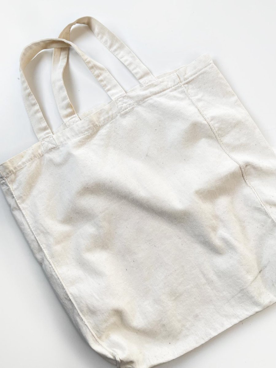 vintage 90s canada graphic tote bag - good market thrift store