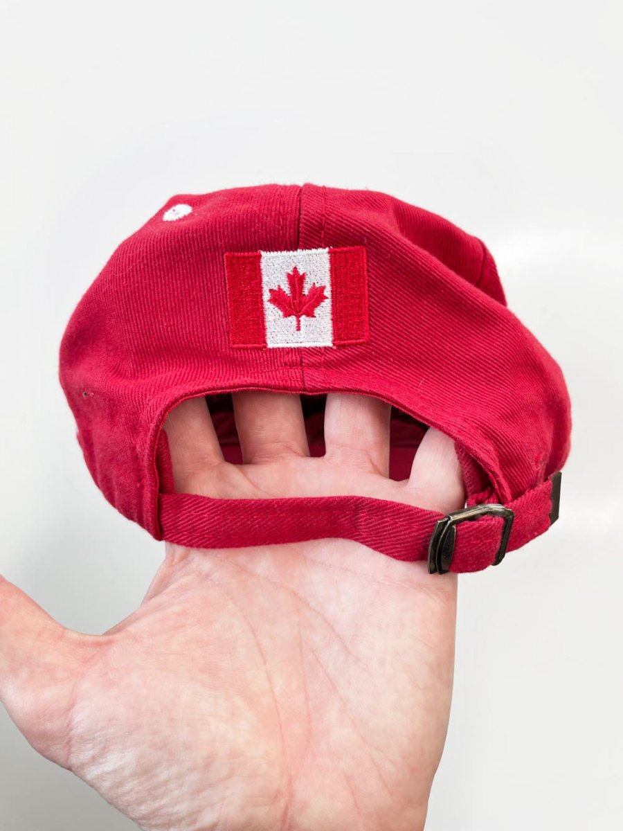 roots x canada olympic block letter hat - good market thrift store