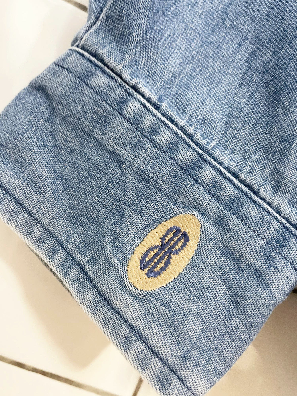 vintage bill blass denim full button shirt