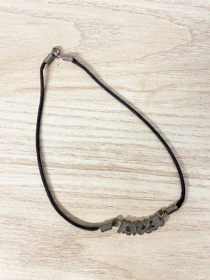 y2k jessica name neckalce - good market thrift store