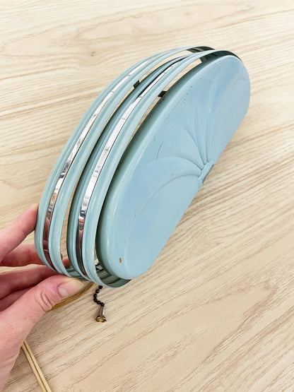 vintage 50s art deco headboard lamp - good market thrift store