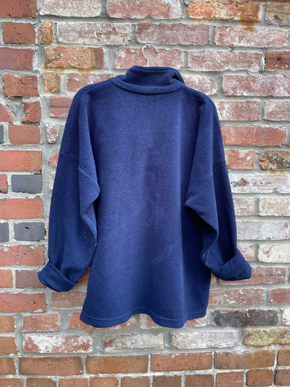 vintage 90s tommy girl 1/4 zip fleece