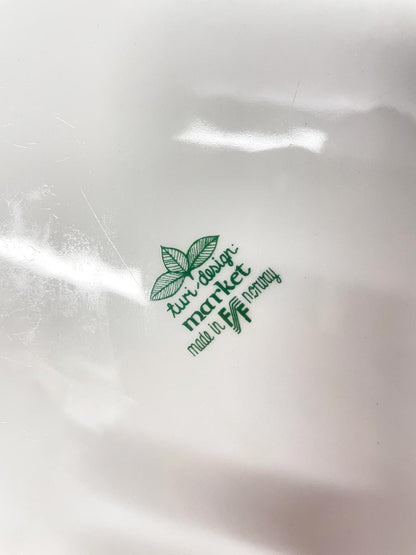 vintage figgjo flint norway scandinav folk dishes - good market thrift store