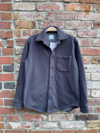 rework x tna cozy fleece shirt jacket