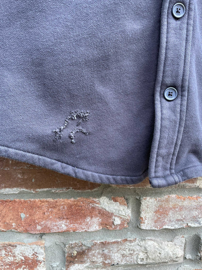 rework x tna cozy fleece shirt jacket