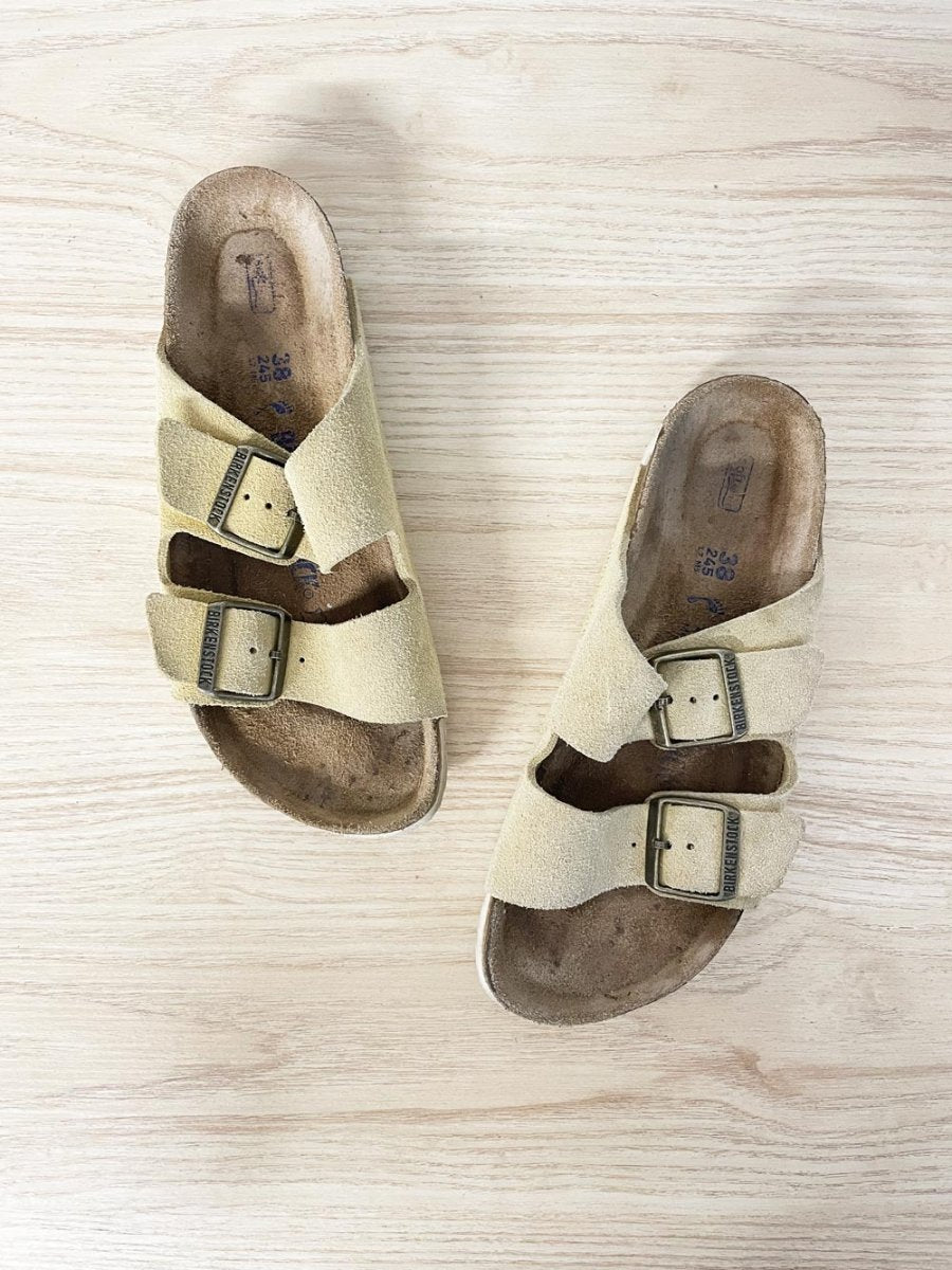 birkenstock arizona suede sandal - good market thrift store