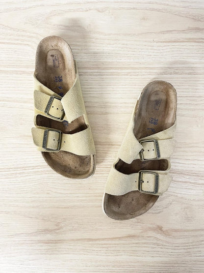 birkenstock arizona suede sandal - good market thrift store