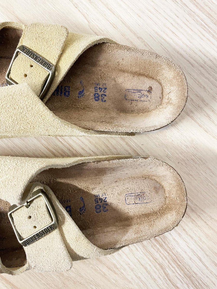 birkenstock arizona suede sandal - good market thrift store