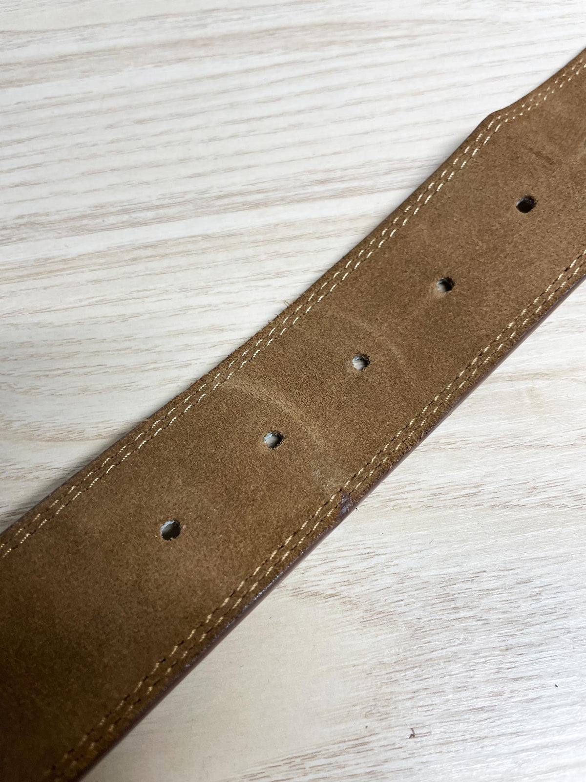 banana republic lamb suede all leather belt