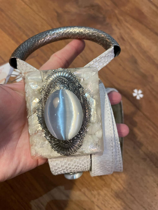 vintage 80s fancy adjustable belt