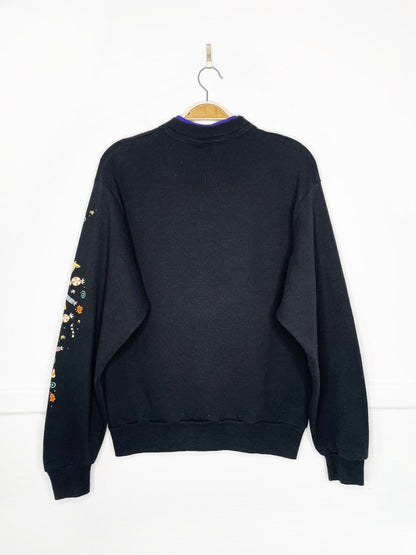 vintage 90s jerzees pumpkin patch sweatshirt | made in USA | morning sun - good market thrift store