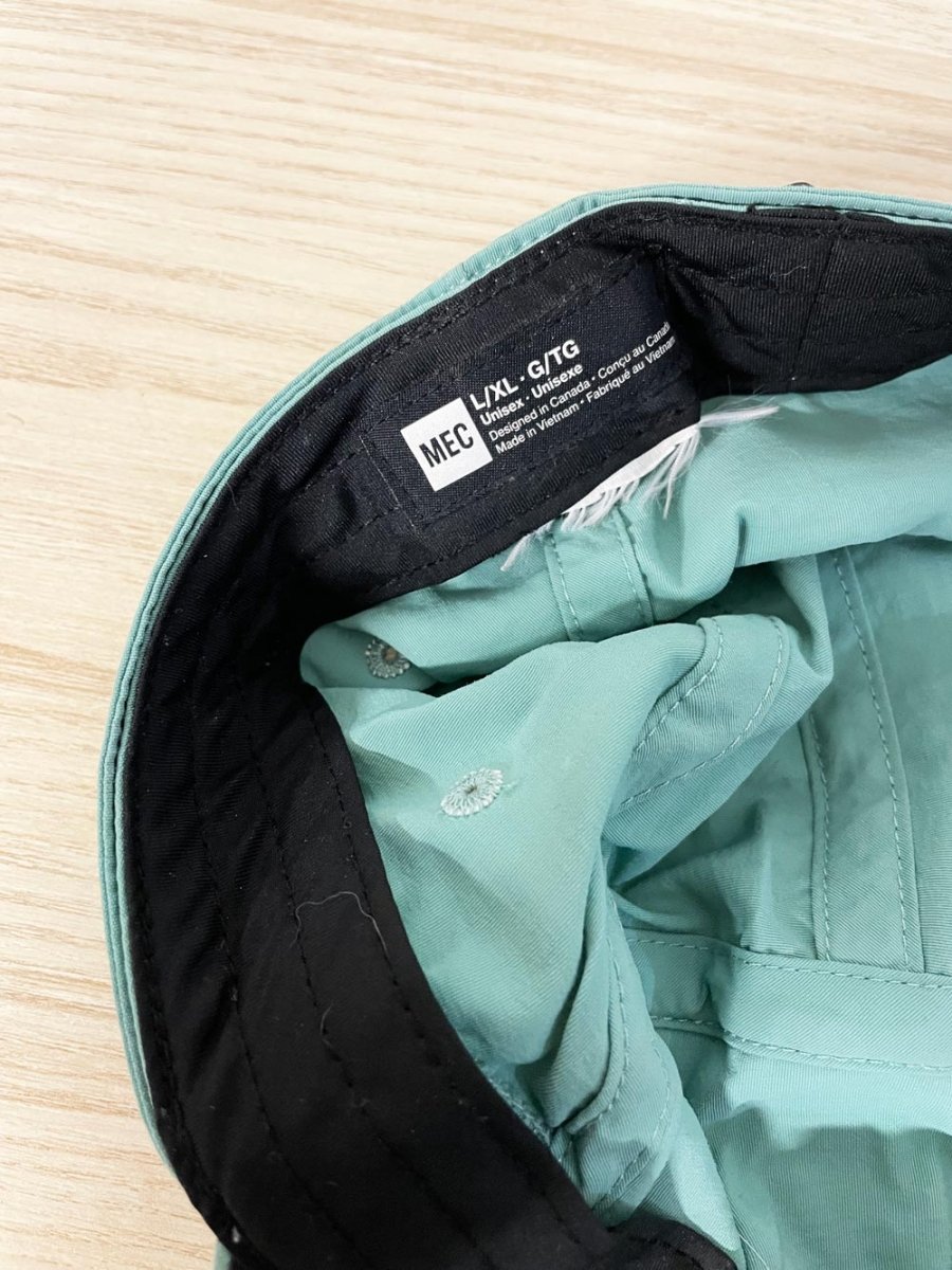 MEC pack - away sun cap | unisex - good market thrift store