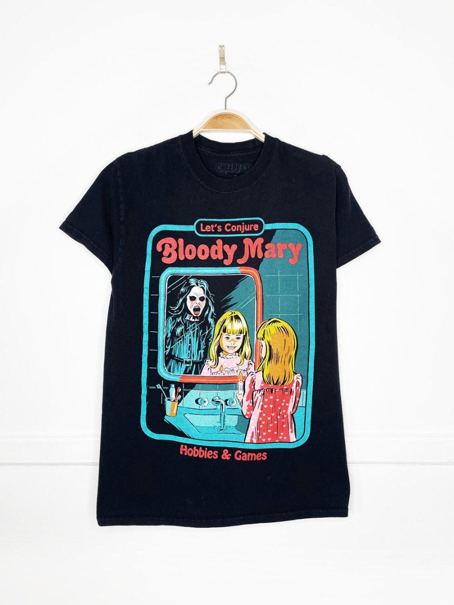 creepy co. let's conjure bloody mary graphic tee | halloween - good market thrift store