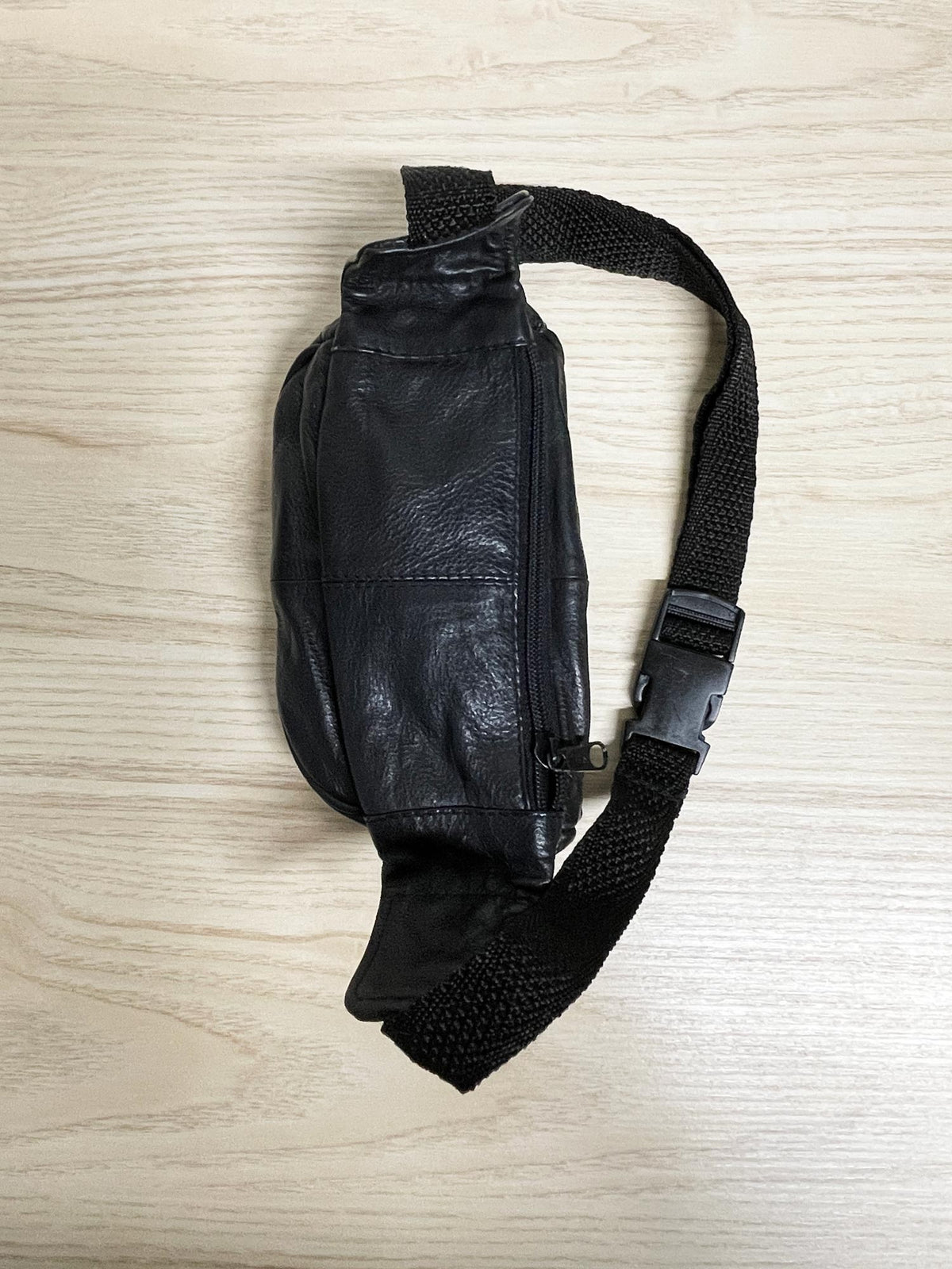 vintage soft leather mini belt bag