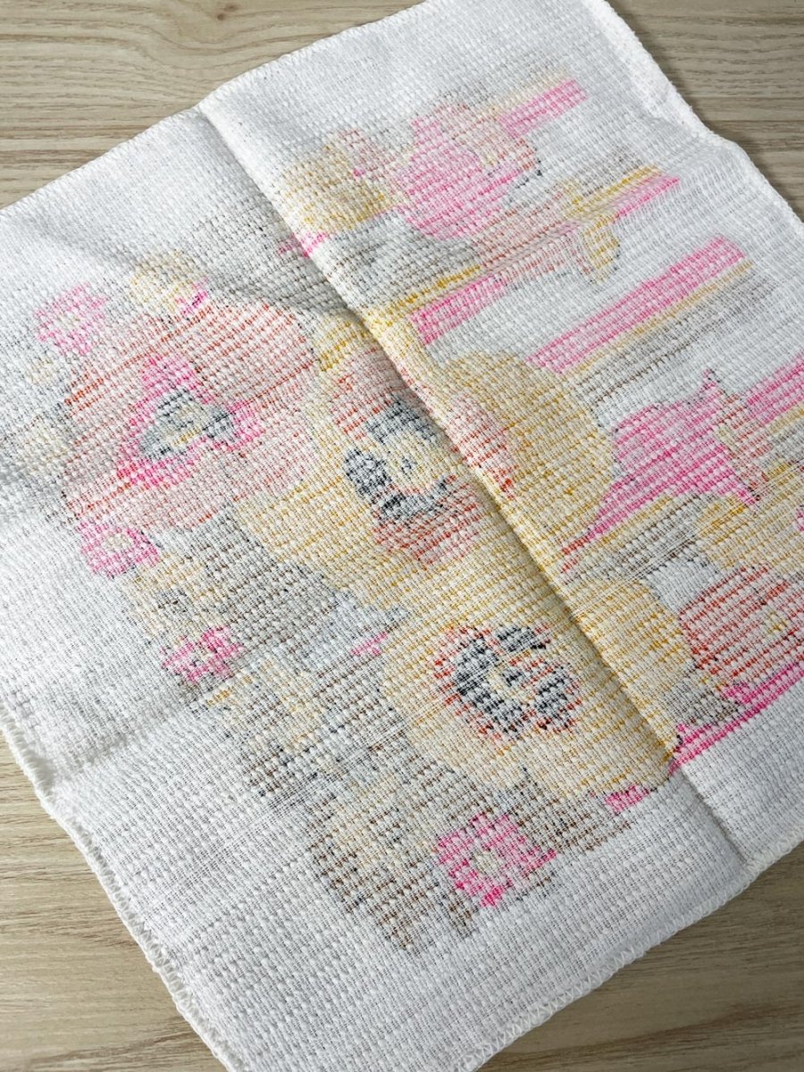 vintage 70s kathaway floral terry apron + cloth set - good market thrift store