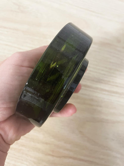 vintage modernist sasaki holmegaard glass ashtray | mid - century - good market thrift store