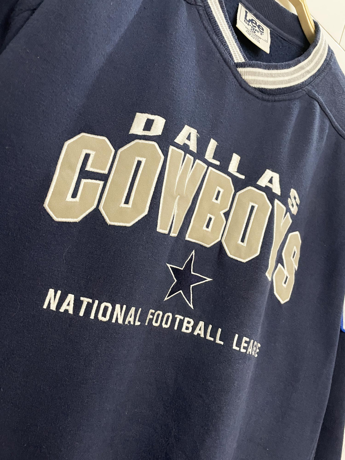 vintage 90s lee dallas cowboys NFL embroidered sweatshirt