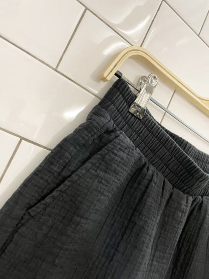 oak + fort gauze cotton lounge short - good market thrift store