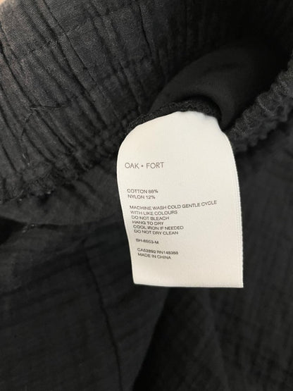 oak + fort gauze cotton lounge short - good market thrift store