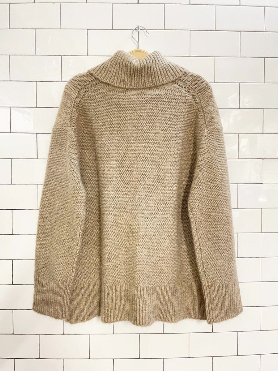 nwt banana republic wool - alpaca cozy knit turtleneck - good market thrift store