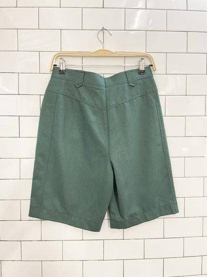 vintage hucke wool - blend long trouser short | made in Germany - good market thrift store