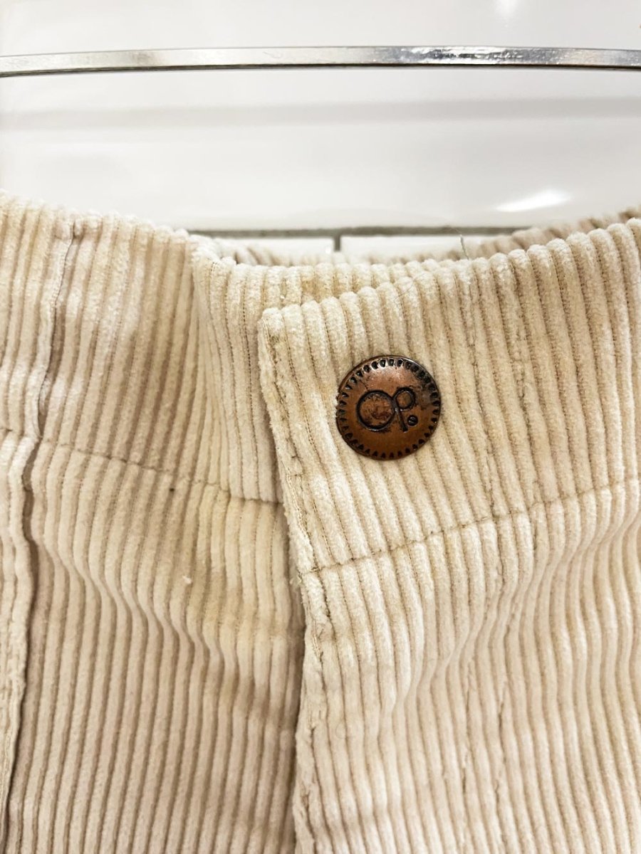 y2k ocean pacific chunky cord short | made in USA - good market thrift store