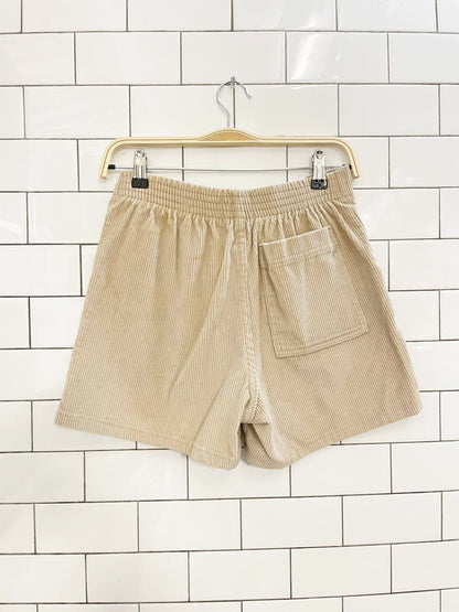 y2k ocean pacific chunky cord short | made in USA - good market thrift store