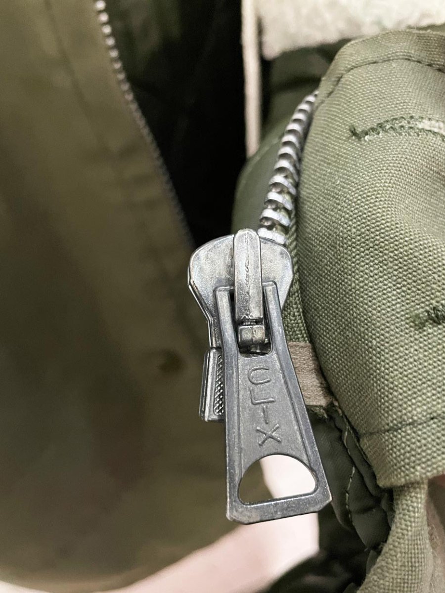 vintage surplus sherpa - lined hand - painted tiger army jacket | domtar | arctic - king - good market thrift store