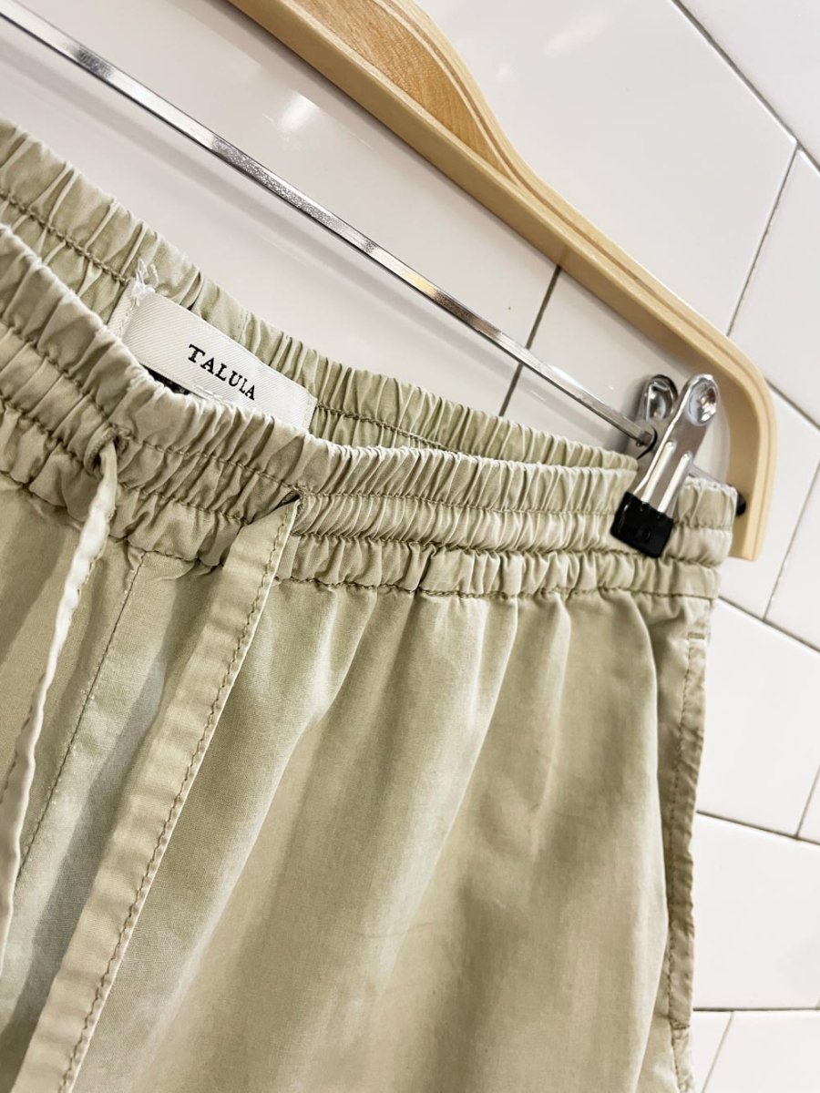 talula lyocell - cotton track short - good market thrift store