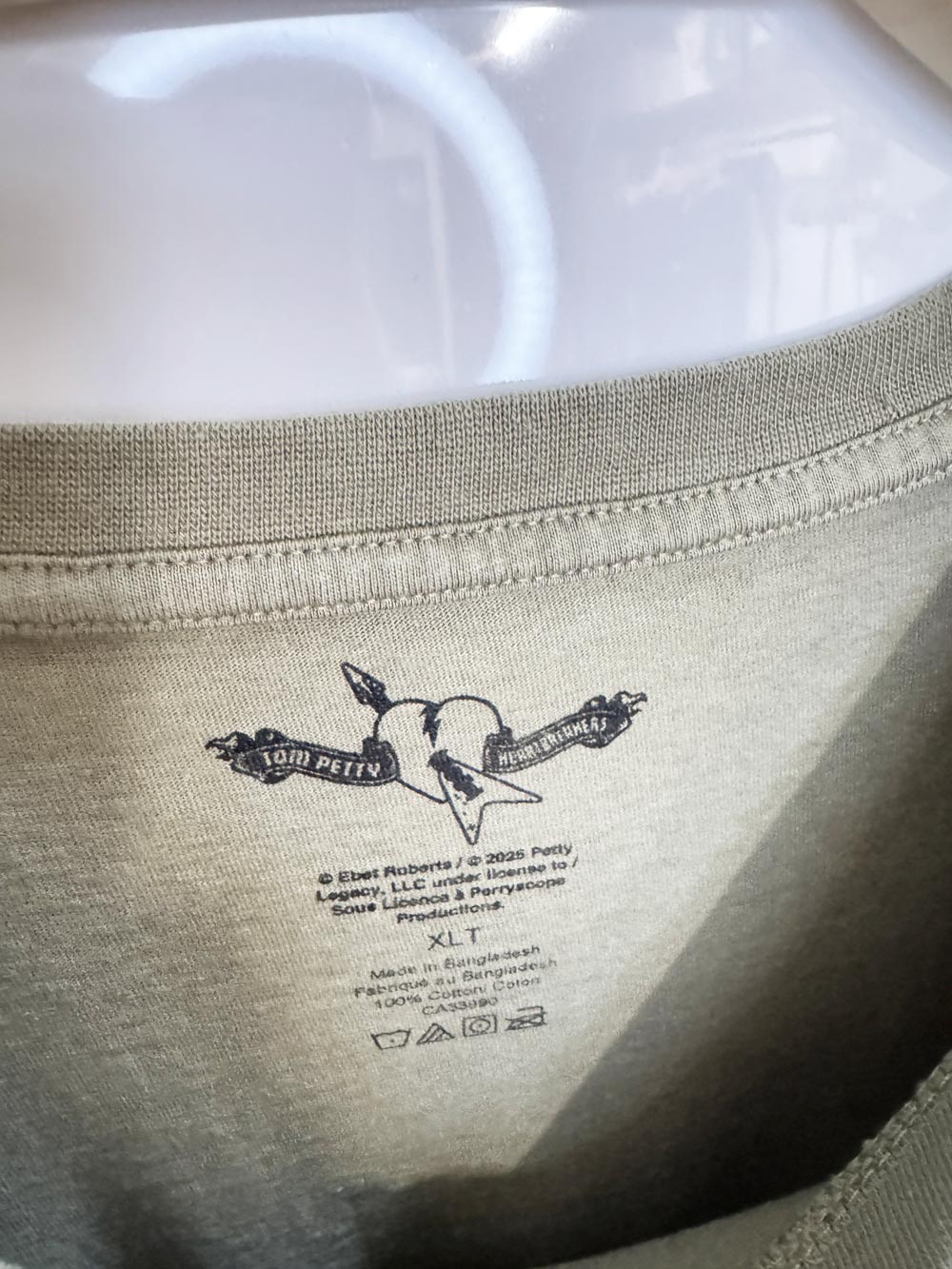 tom petty and the heartbreakers graphic band tee | perryscope