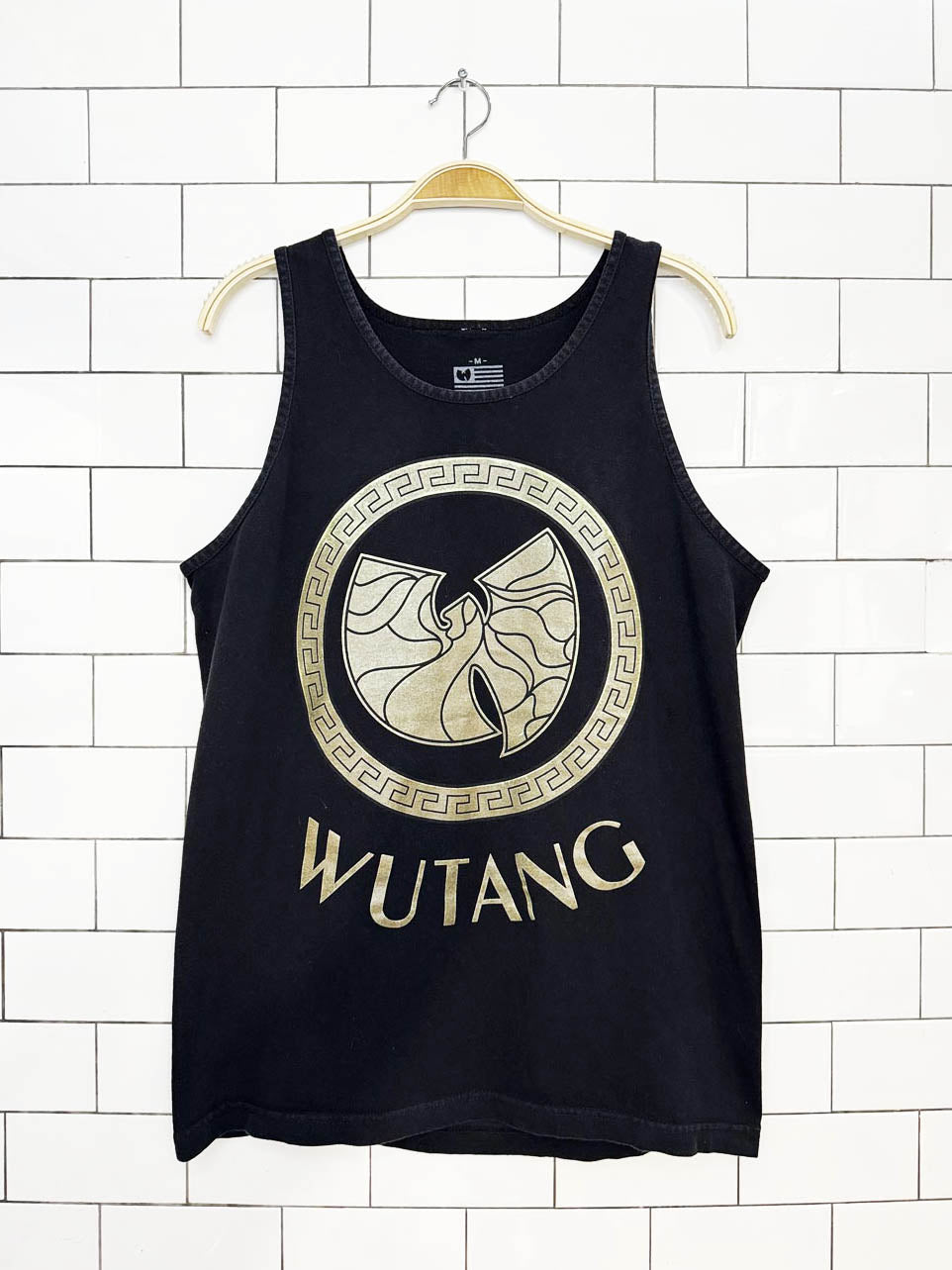 wutang clan graphic tank top