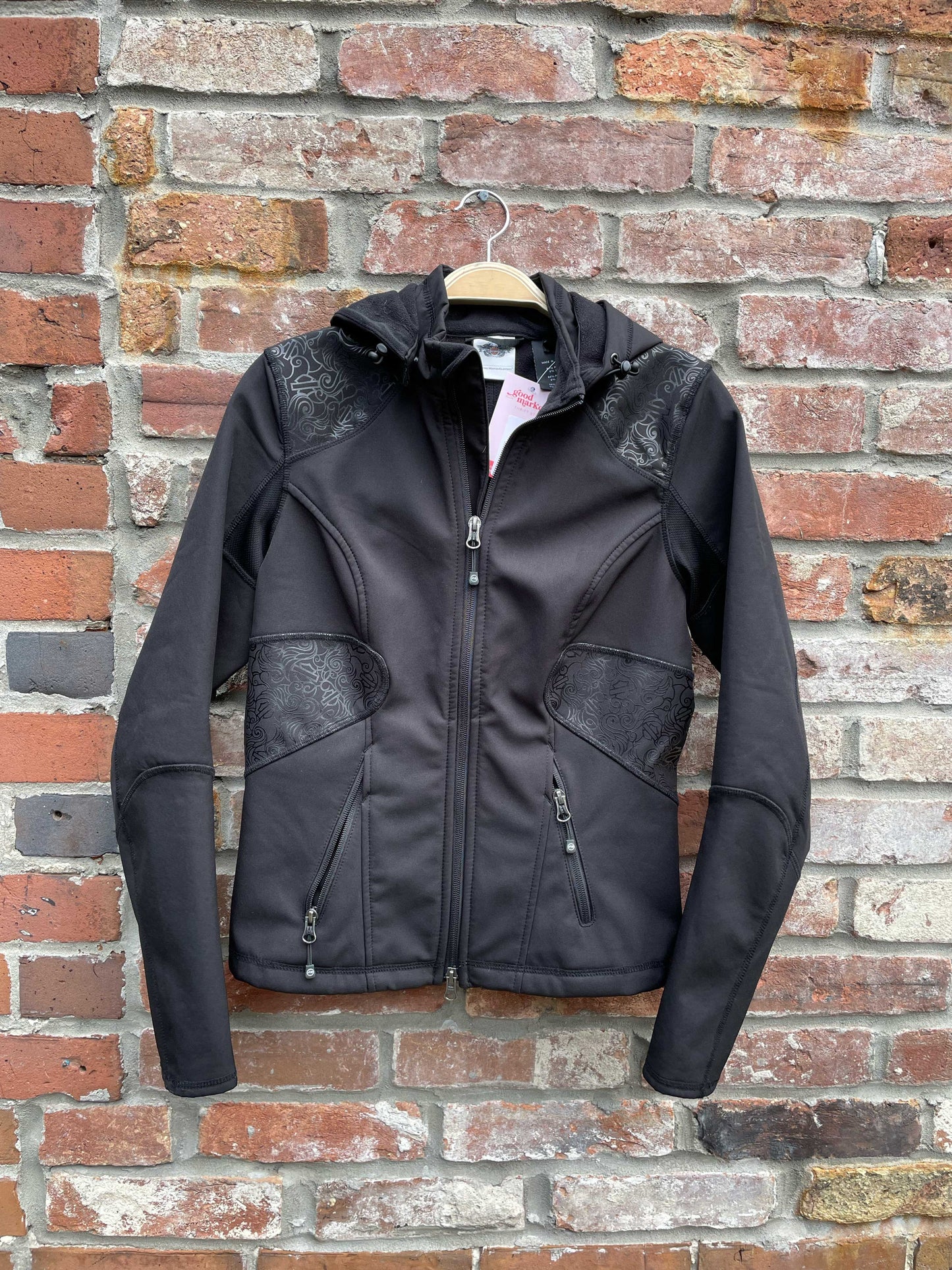 harley davidson hooded shell jacket